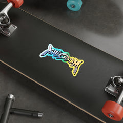 Holographic Die-Cut Sticker - XWISDOM